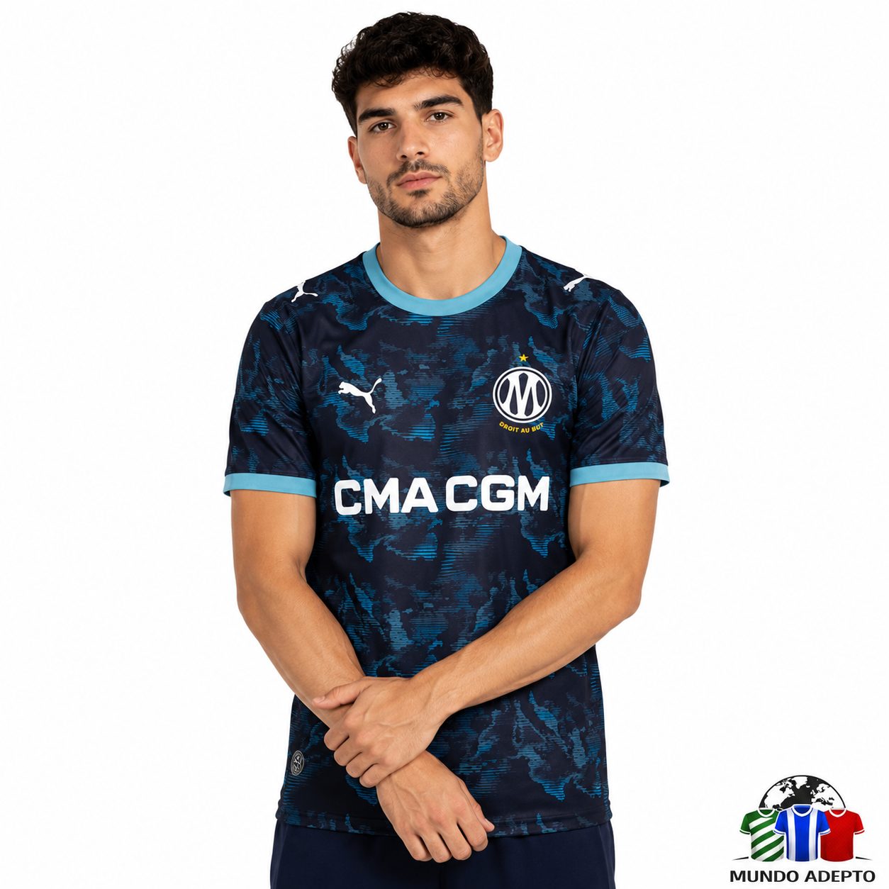 Camisola Camisola Olympique de Marseille Alternativa - 26/27