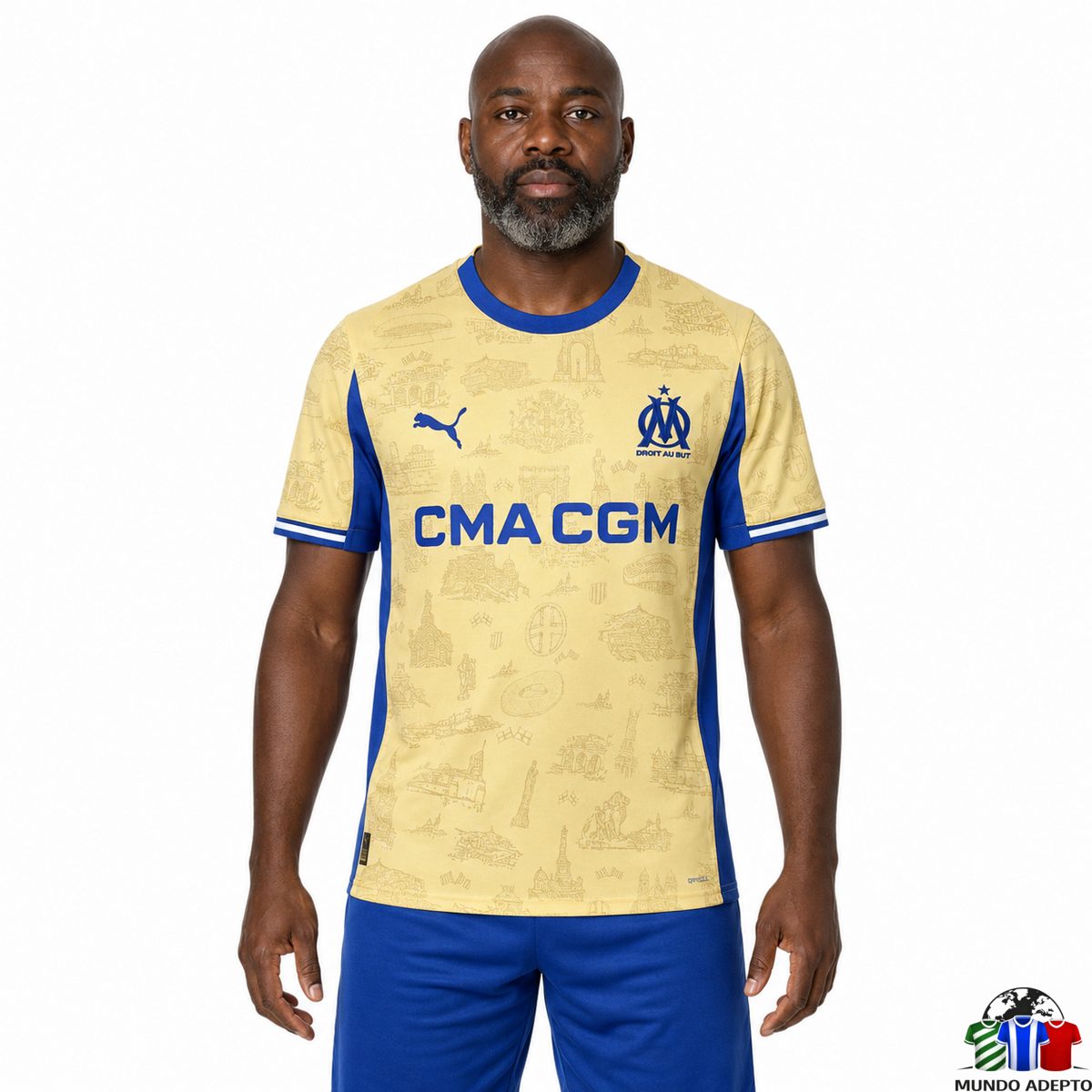 Camisola Camisola Olympique de Marseille Monumentale - Edição Especial