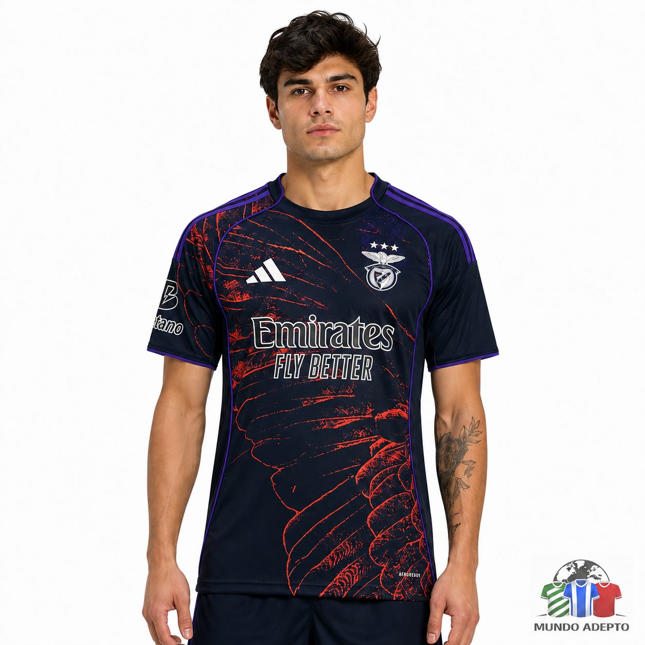 Camisola Camisola Benfica x Adidas x Vhils - Edição Especial