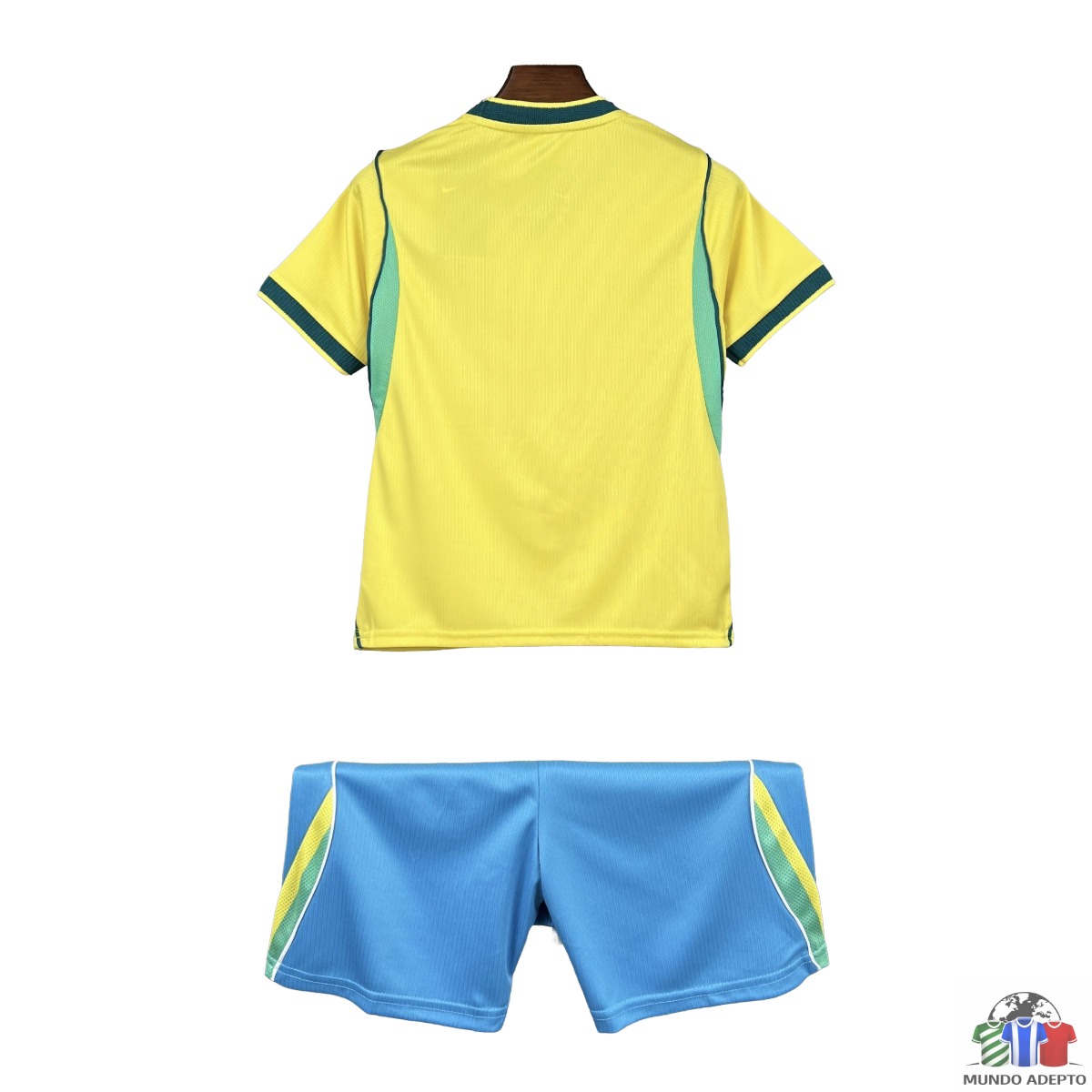 Camisola Conjunto Infantil Brasil Principal - Mundial 2026