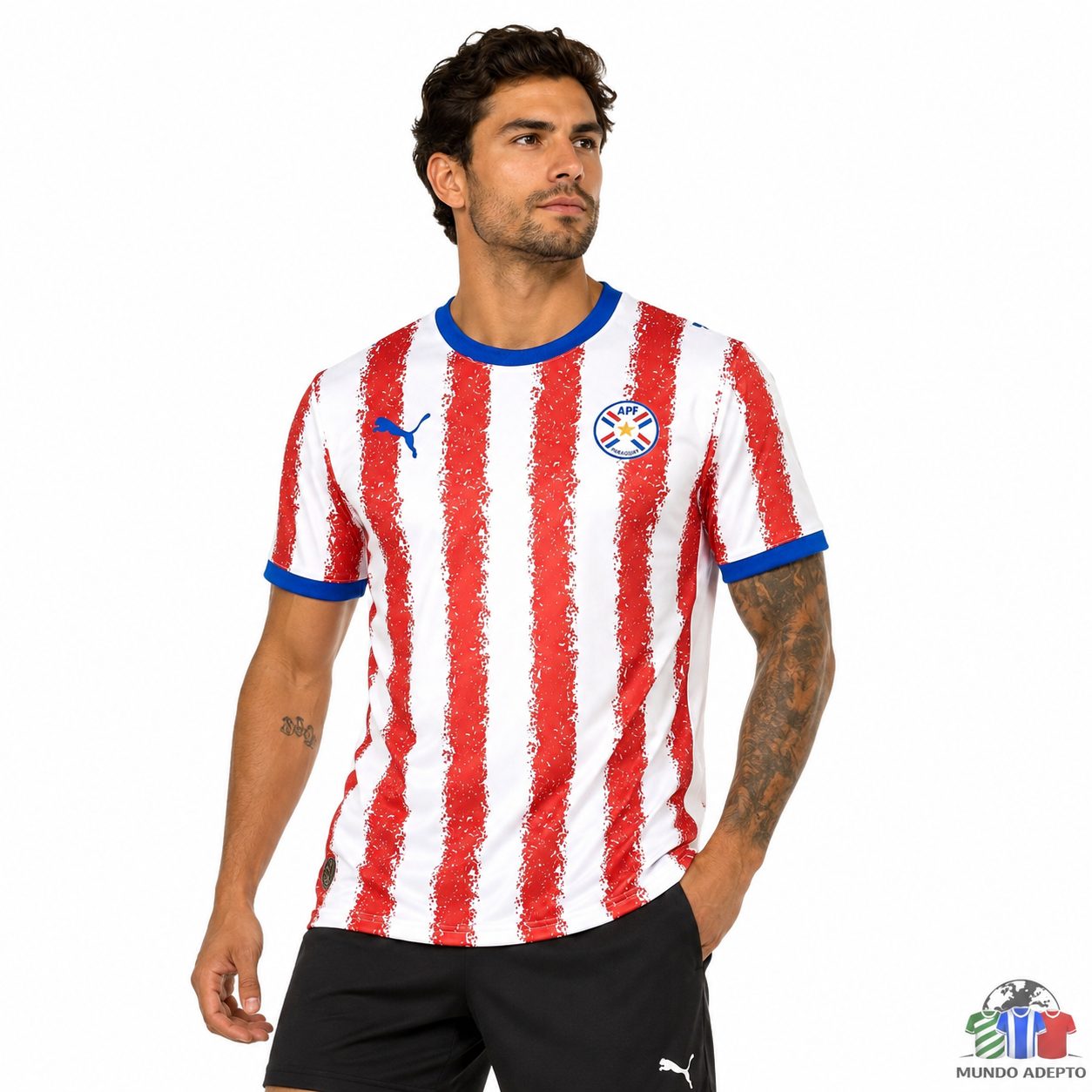 Camisola Camisola Paraguai Principal - Mundial 2026