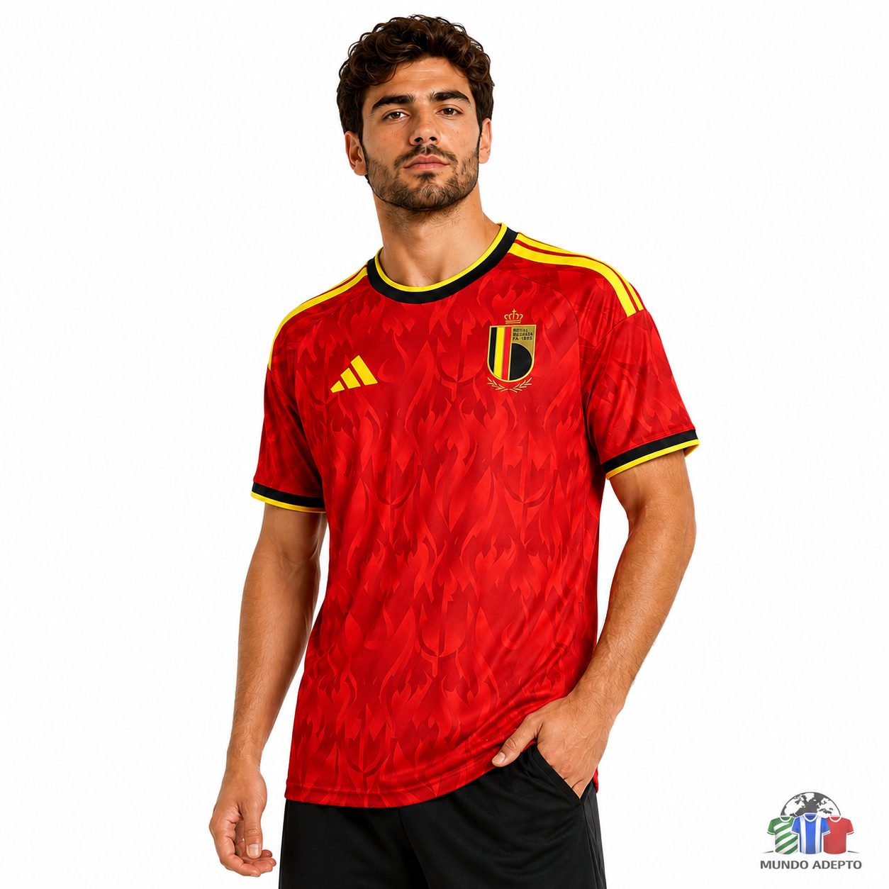 Camisola Camisola Bélgica Principal - Mundial 2026