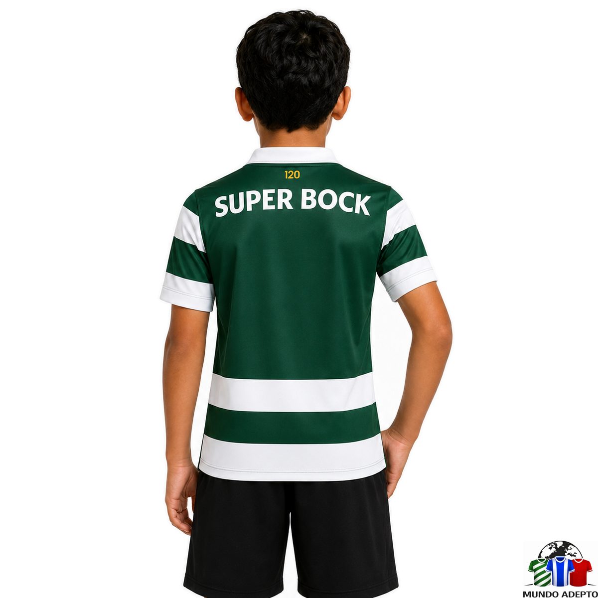 Camisola Conjunto Infantil Sporting Principal - 26/27