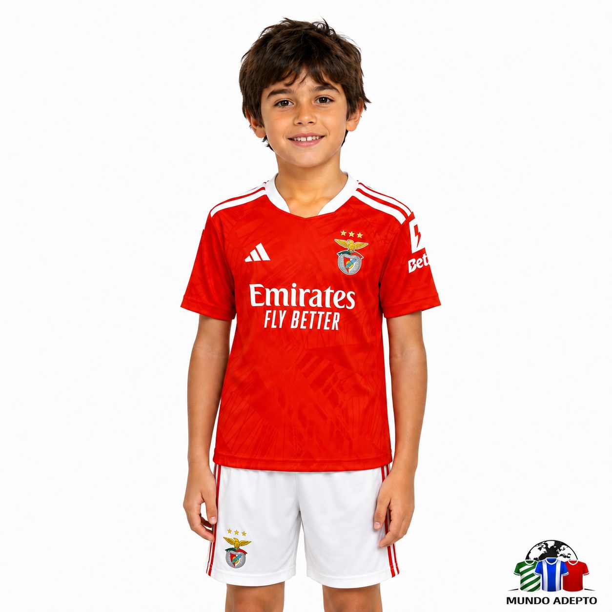 Camisola Conjunto Infantil Benfica Principal - 26/27