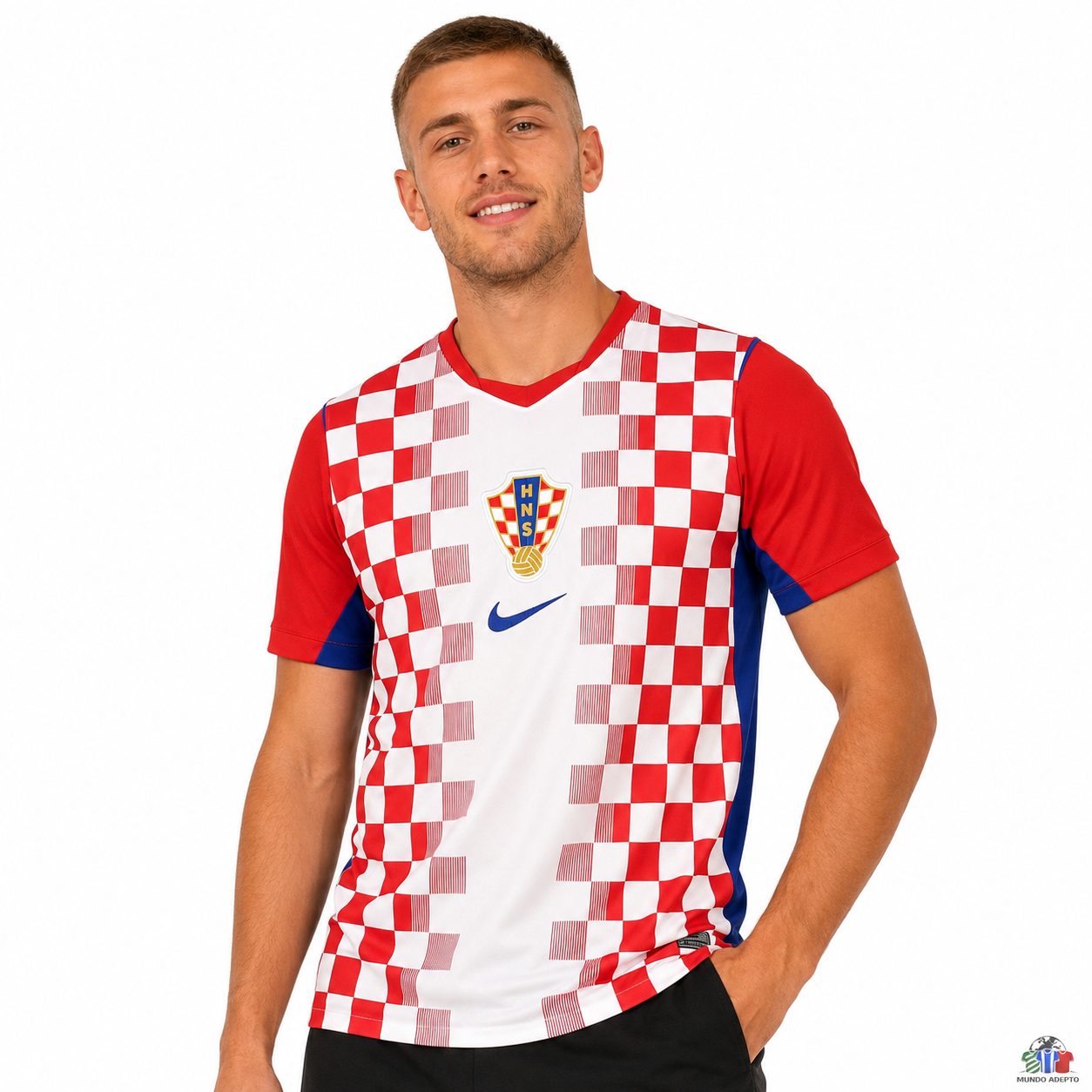 Camisola Camisola Croácia Principal - Mundial 2026