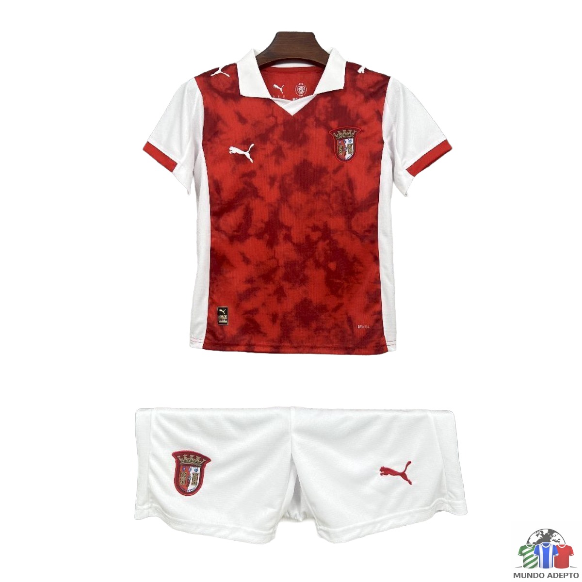 Camisola Conjunto Infantil Braga Principal - 25/26