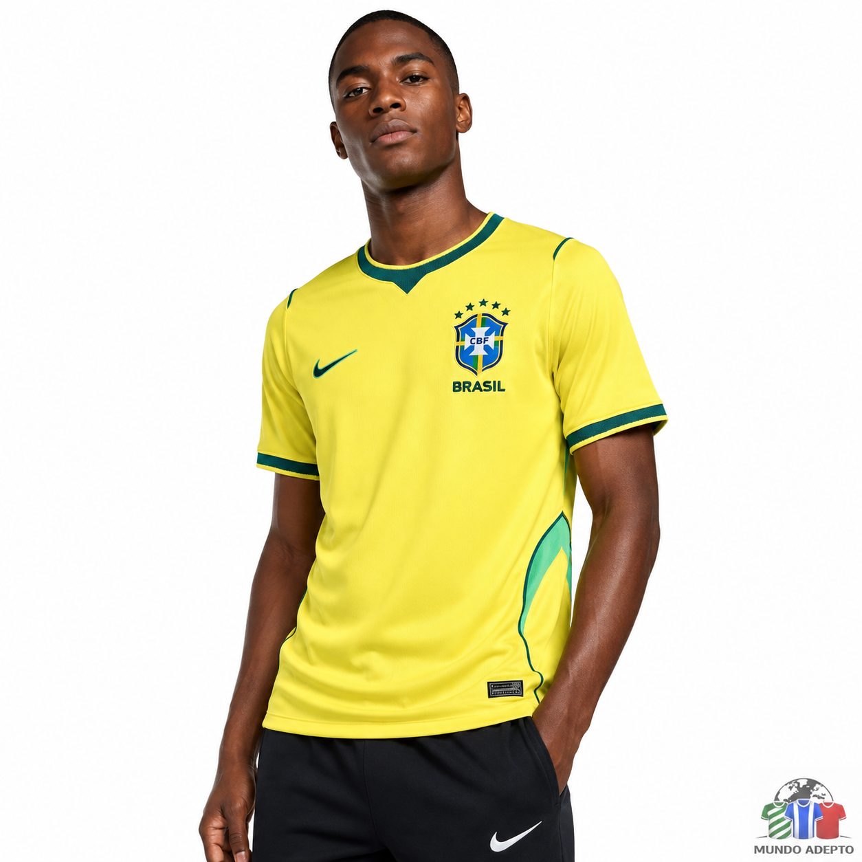 Camisola Camisola Brasil Principal - Mundial 2026