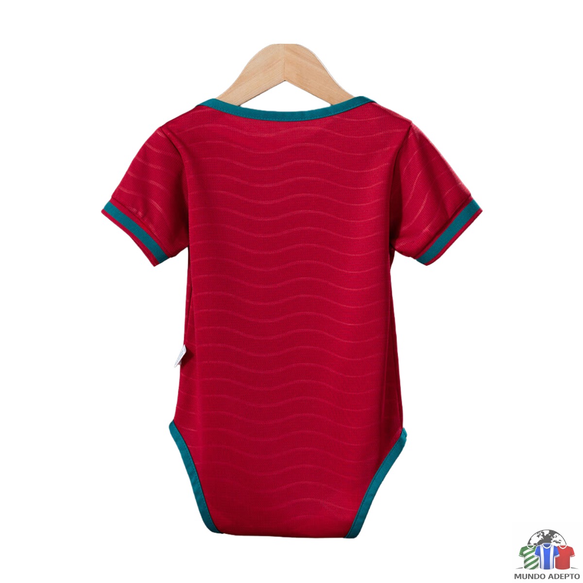 Camisola Body Bebé Portugal Principal - Mundial 2026