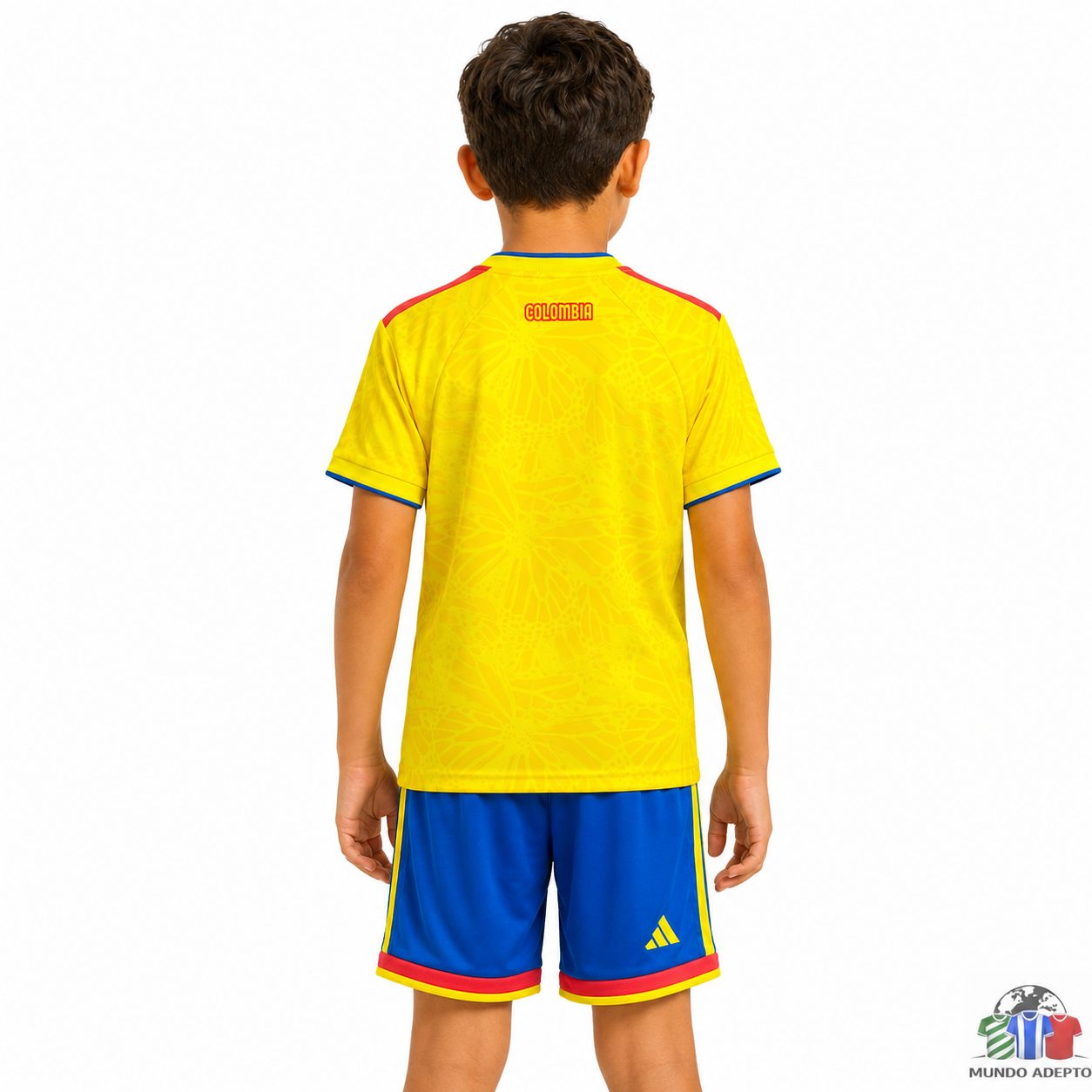 Camisola Conjunto Infantil Colômbia Principal - Mundial 2026