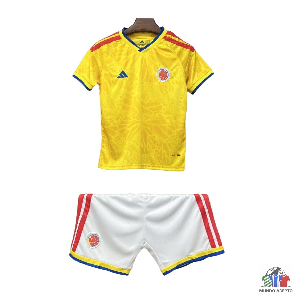 Camisola Conjunto Infantil Colômbia Principal - Mundial 2026