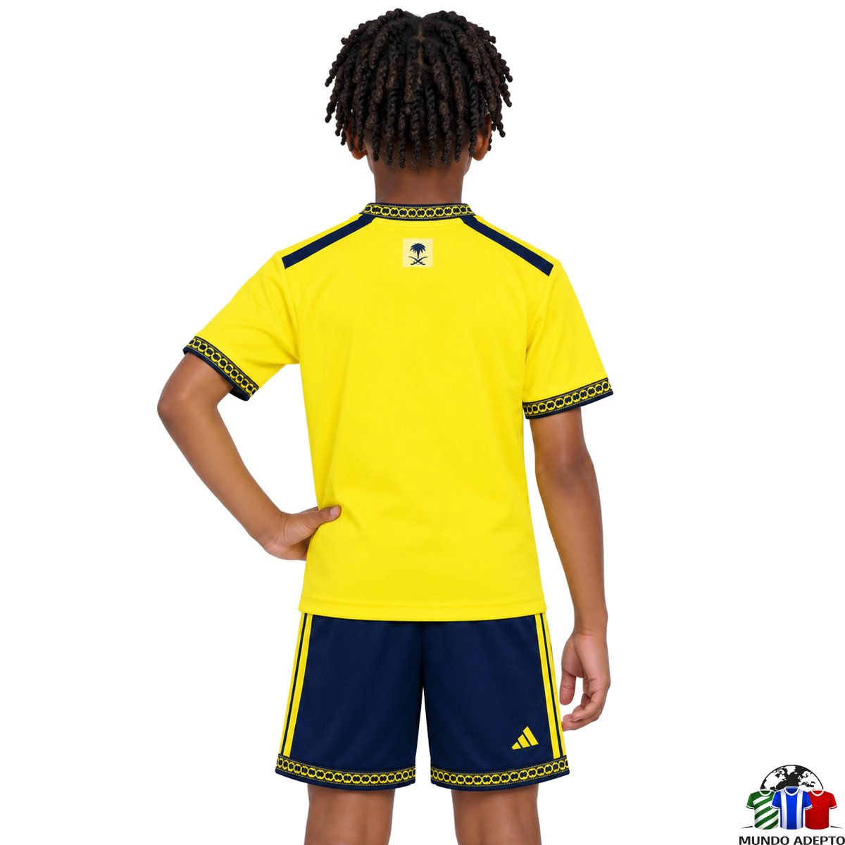 Camisola Conjunto Infantil Al-Nassr Principal - 26/27