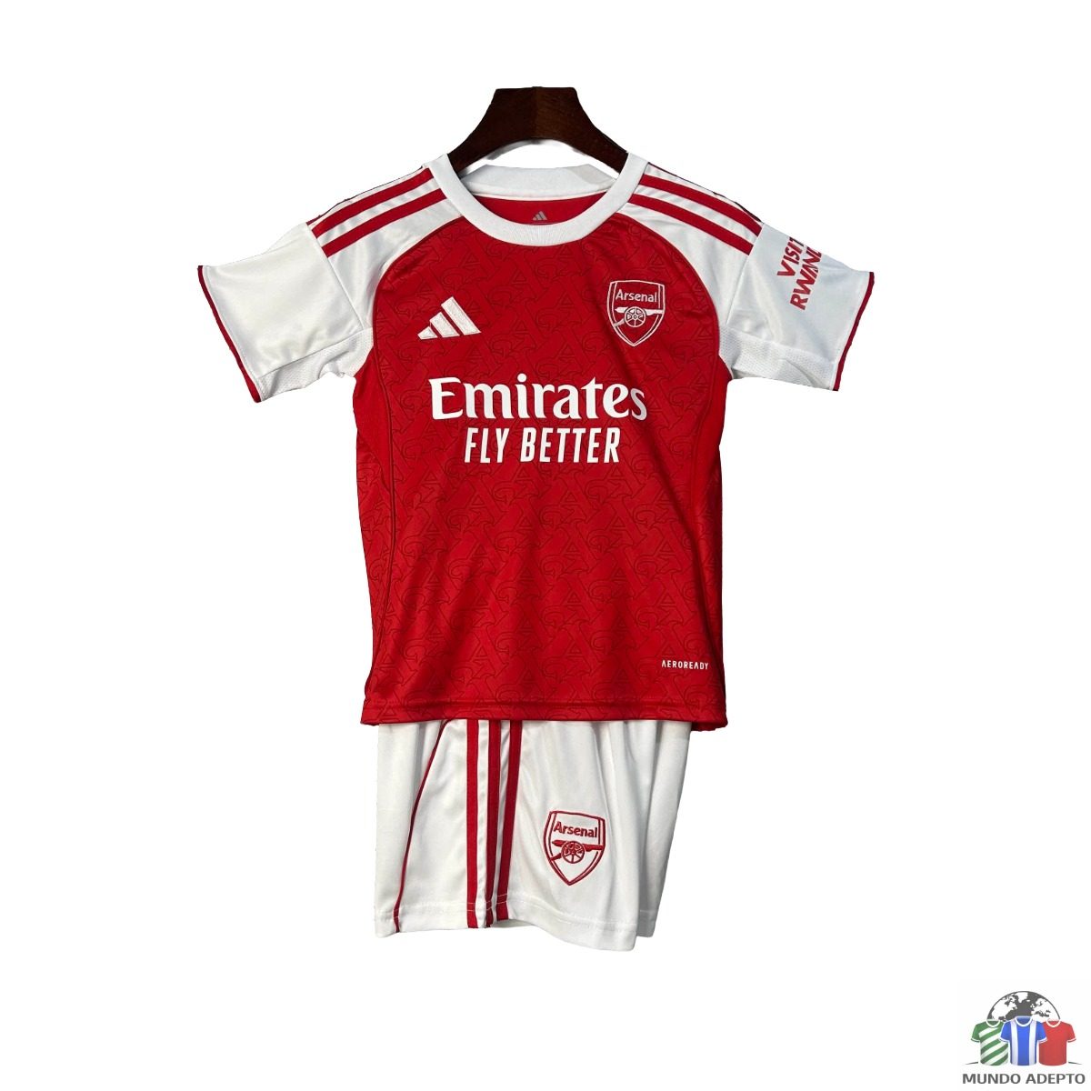Camisola Conjunto Infantil Arsenal Principal - 25/26