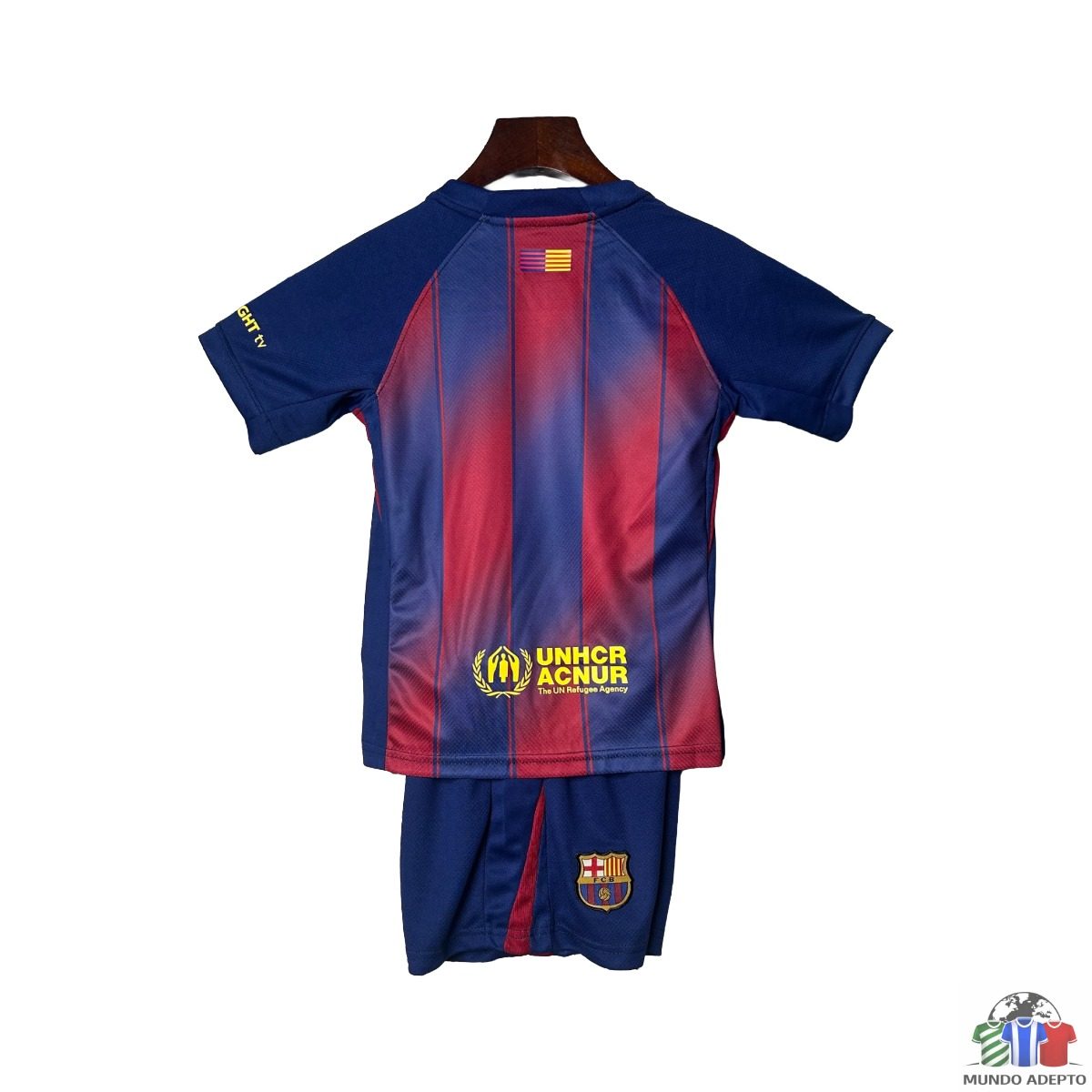 Camisola Conjunto Infantil Barcelona Principal - 25/26