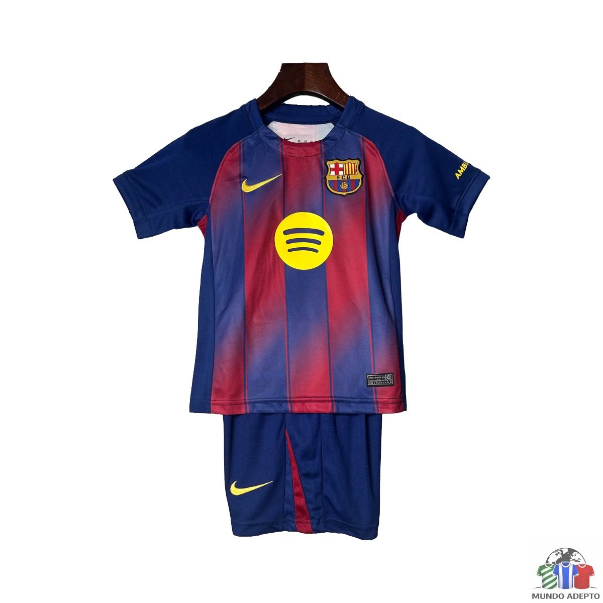 Camisola Conjunto Infantil Barcelona Principal - 25/26
