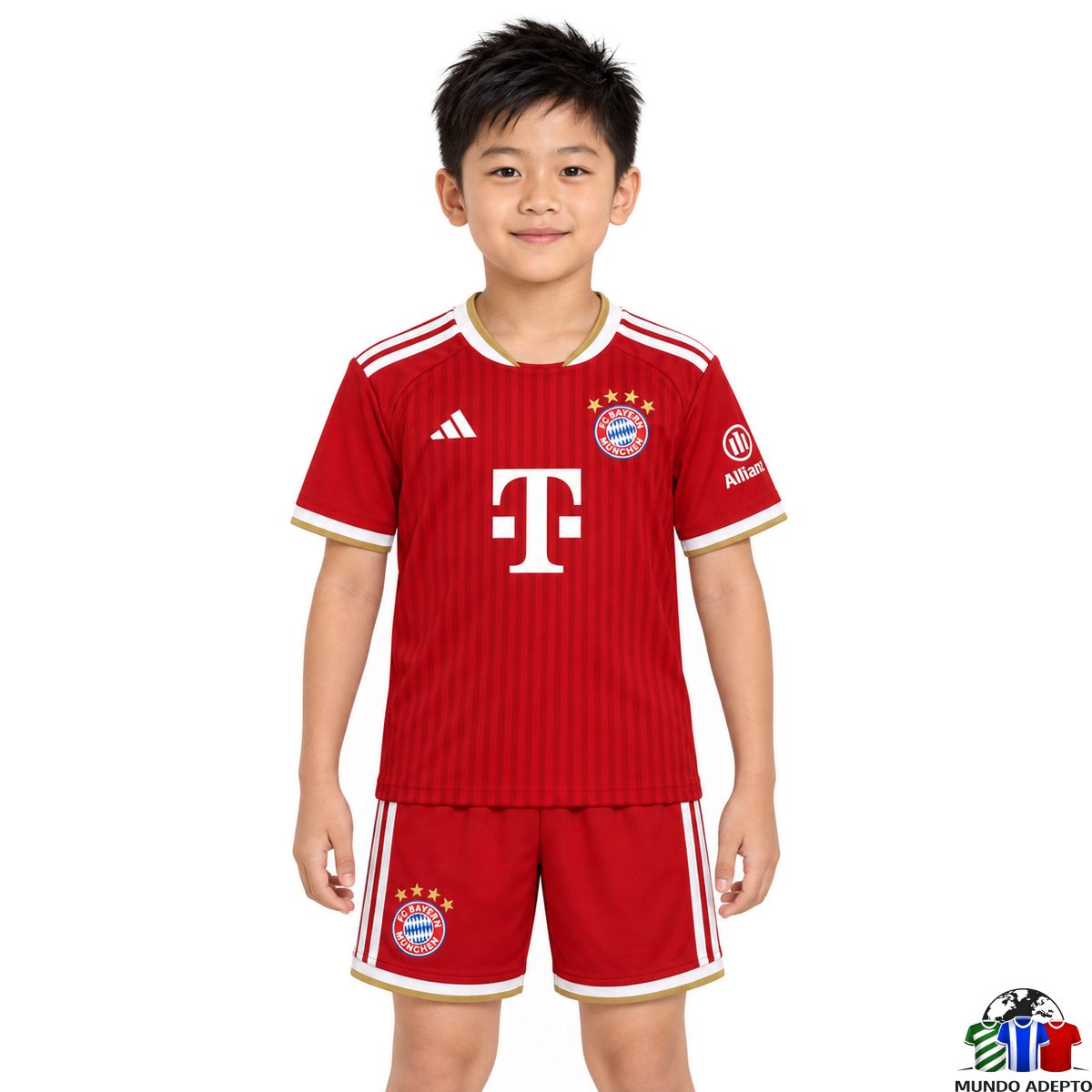 Camisola Conjunto Infantil FC Bayern Principal - 26/27