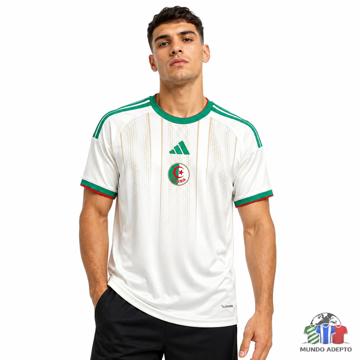 Camisola Camisola Argélia Principal - Mundial 2026