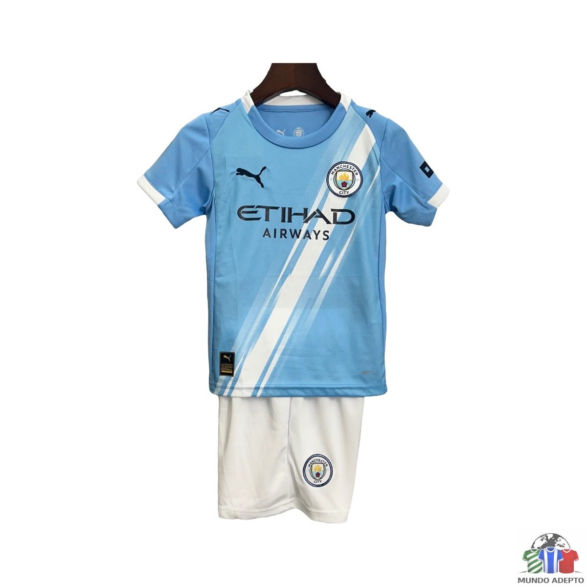 Camisola Conjunto Infantil Manchester City Principal - 25/26