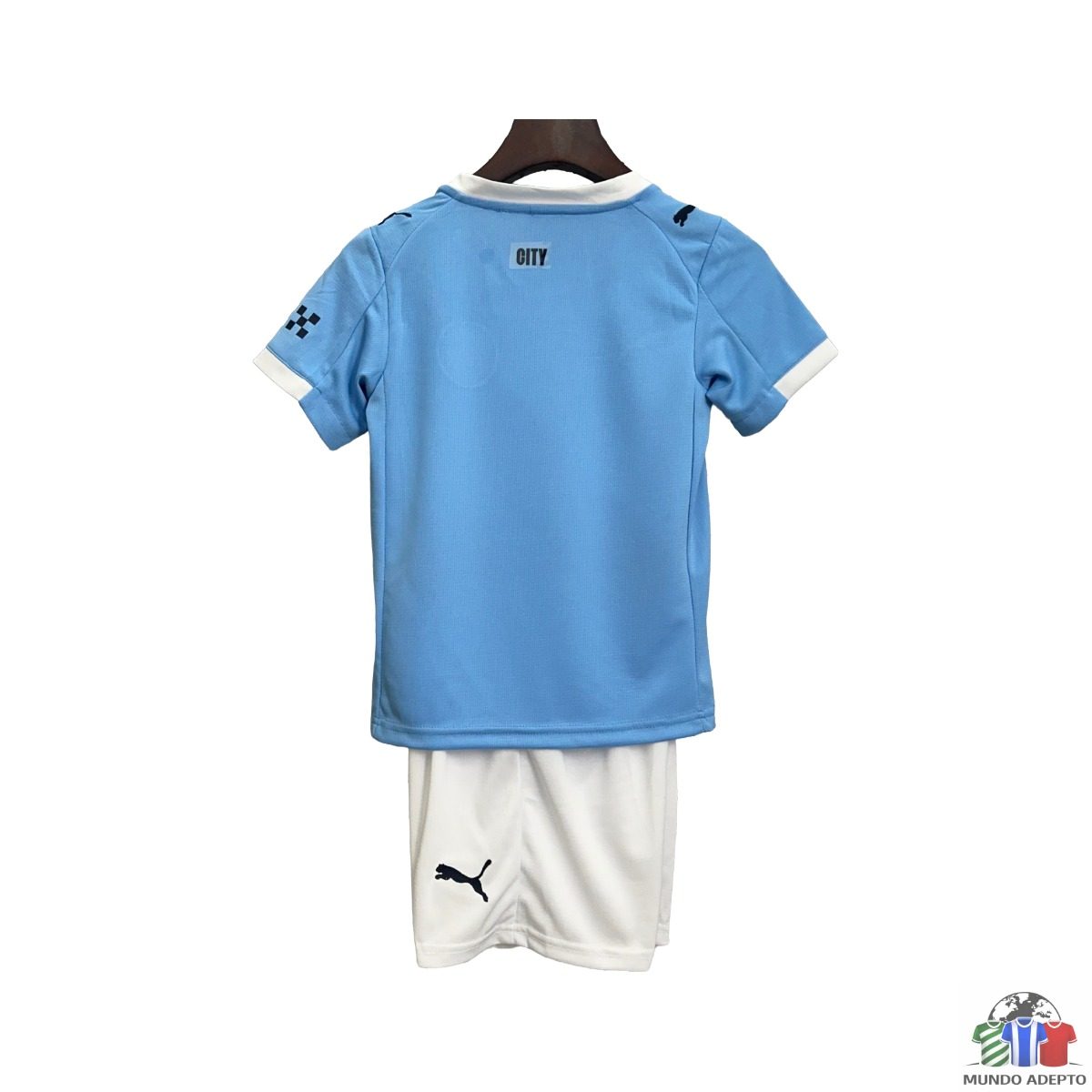 Camisola Conjunto Infantil Manchester City Principal - 25/26