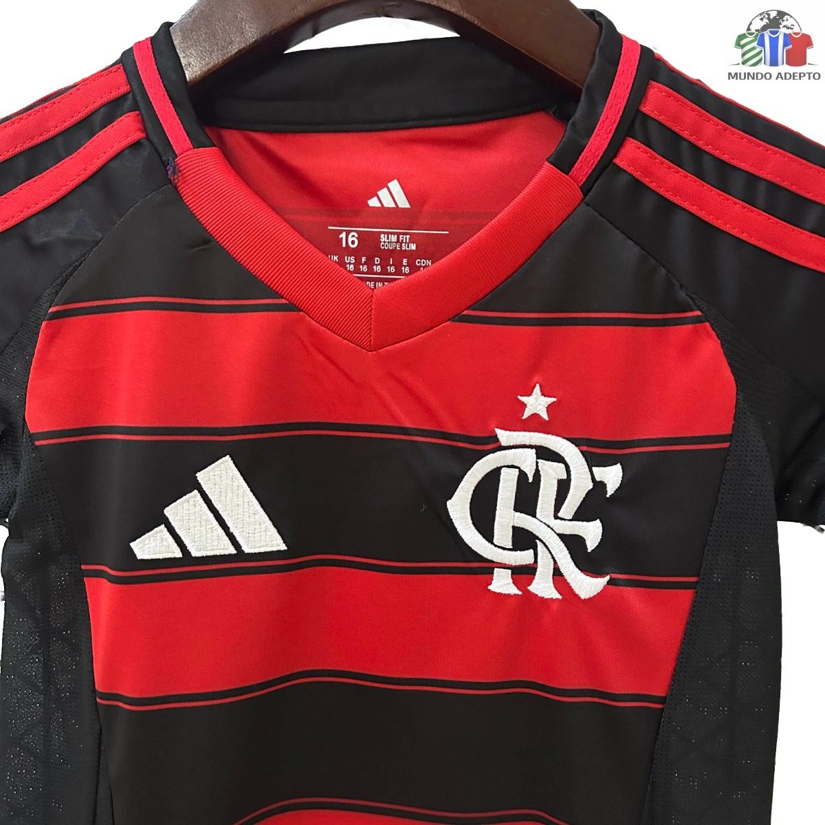 Conjunto Infantil Flamengo Principal - 25/26 3