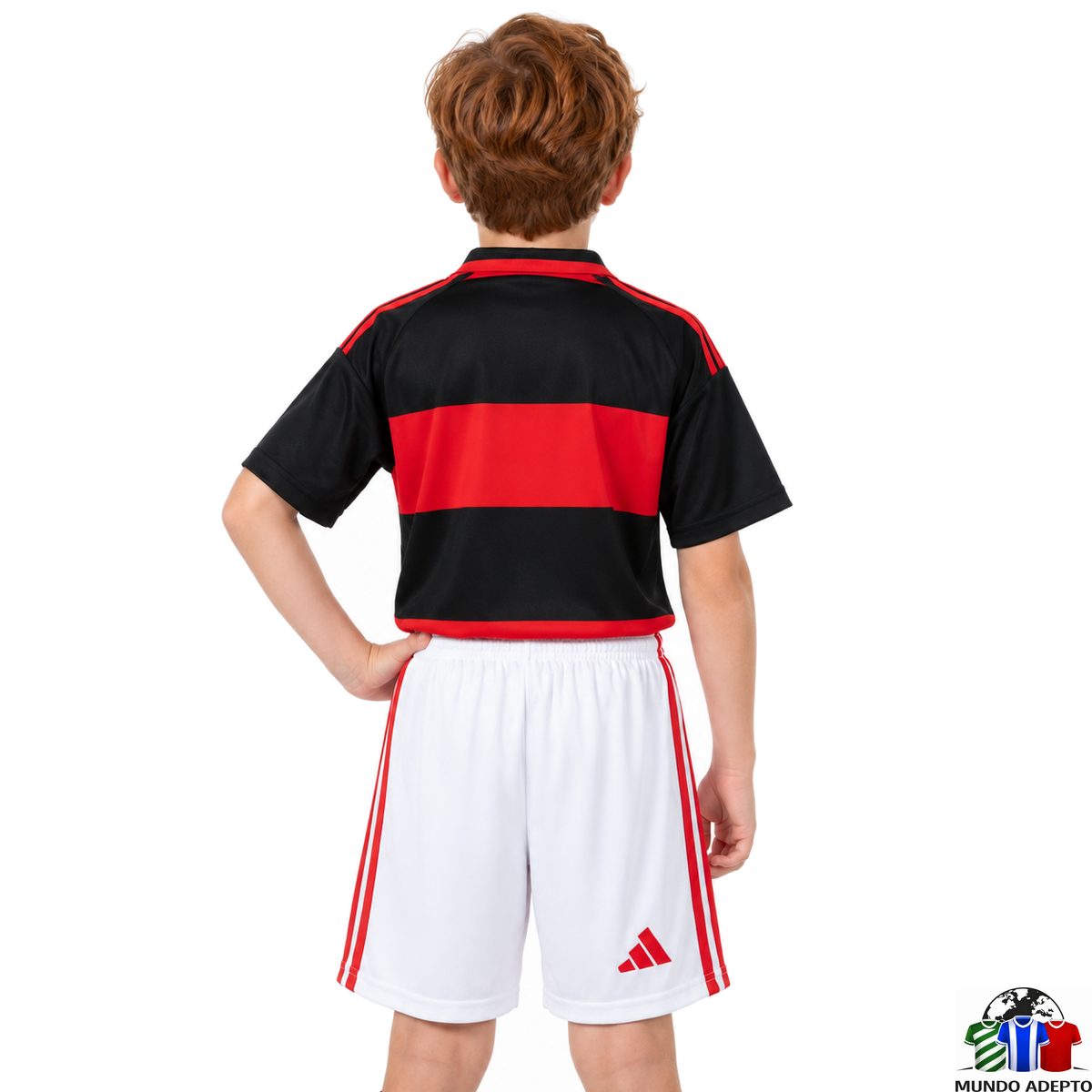 Camisola Conjunto Infantil Flamengo Principal - 26/27