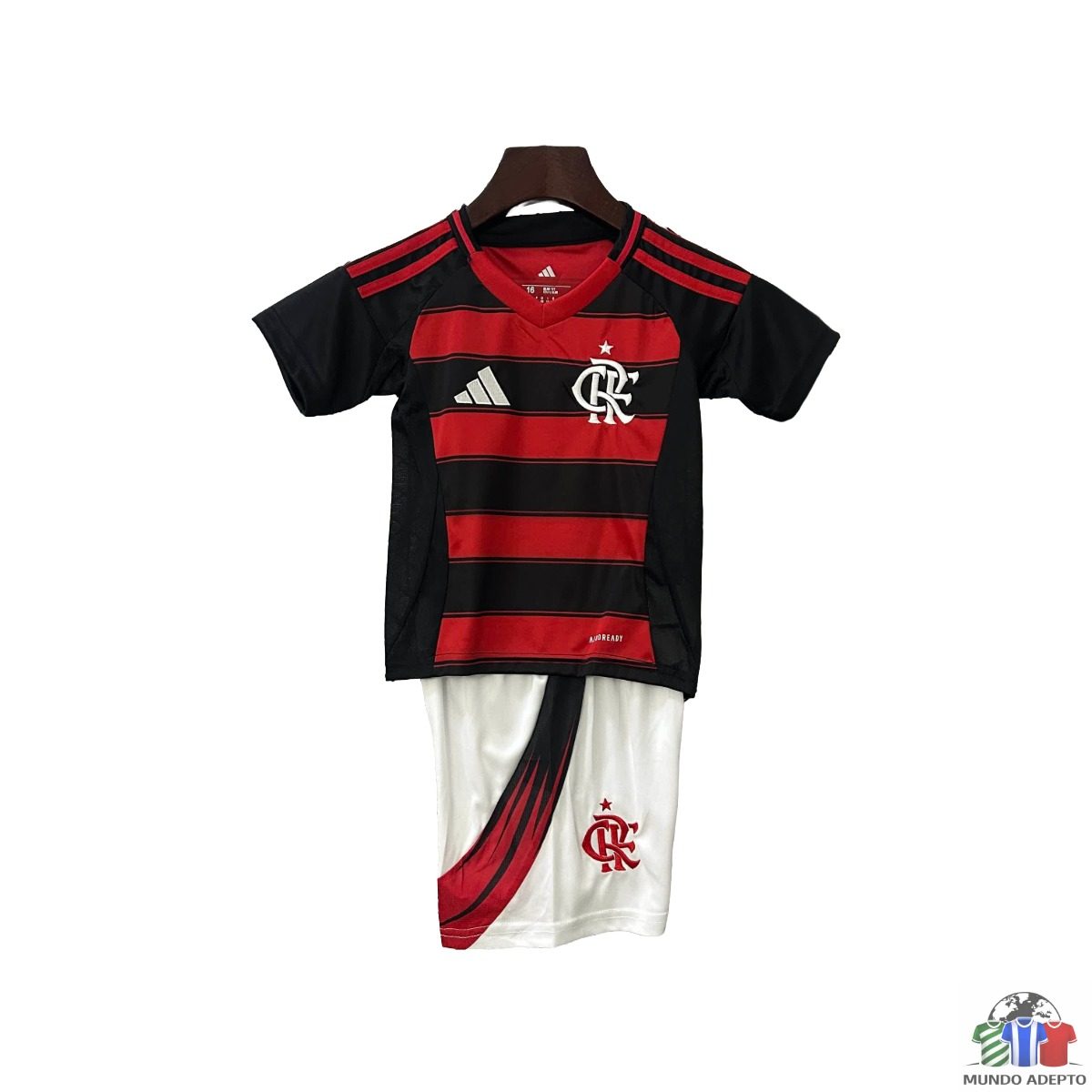 Camisola Conjunto Infantil Flamengo Principal - 25/26