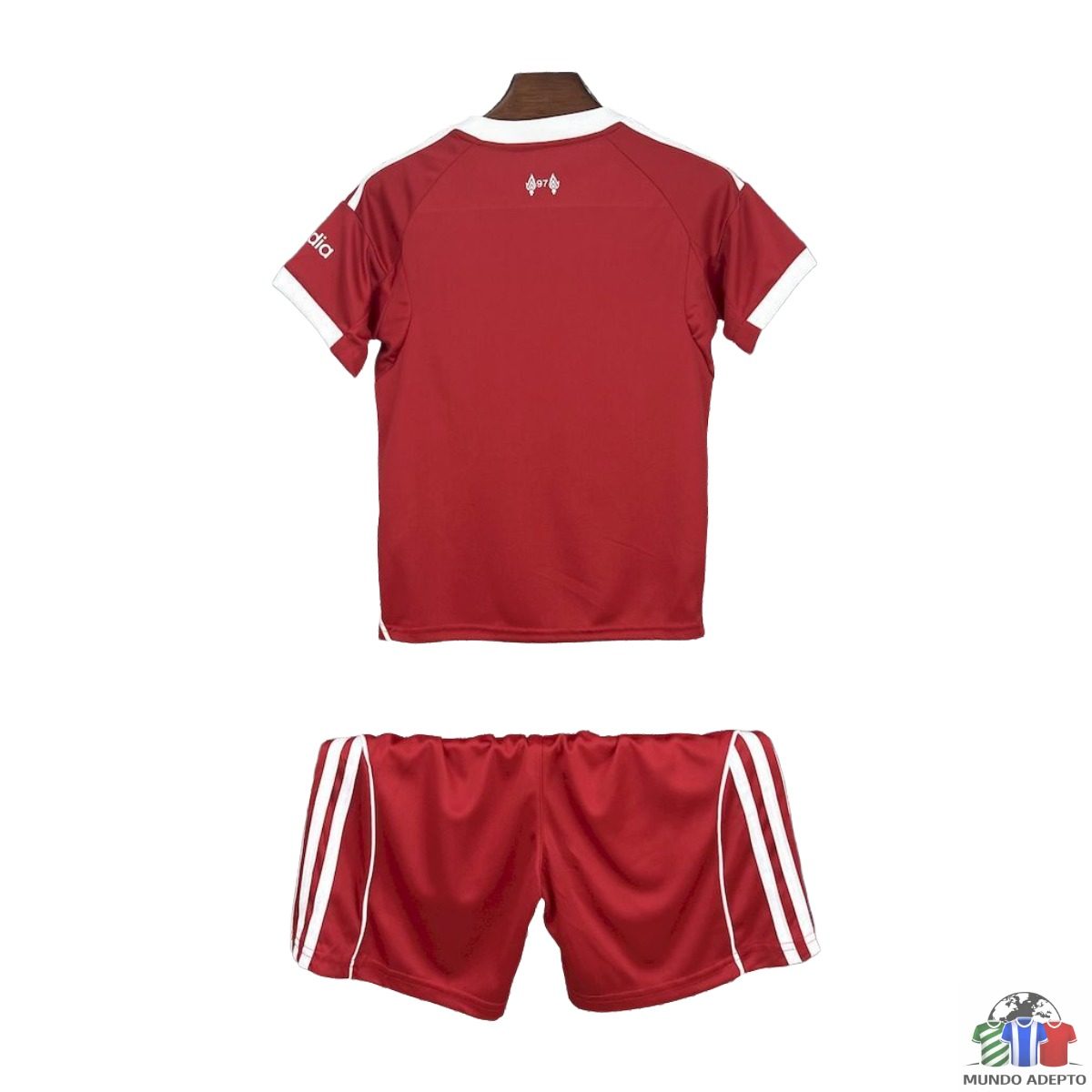 Camisola Conjunto Infantil Liverpool Principal - 25/26