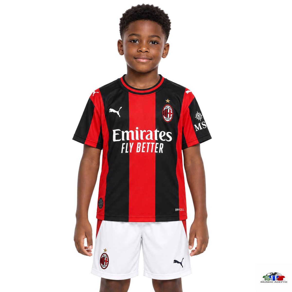 Camisola Conjunto Infantil Milan Principal - 26/27