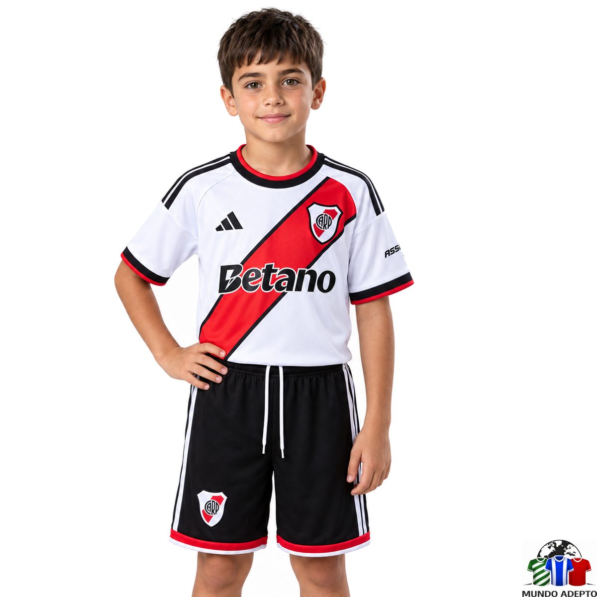 Camisola Conjunto Infantil River Plate Principal - 26/27