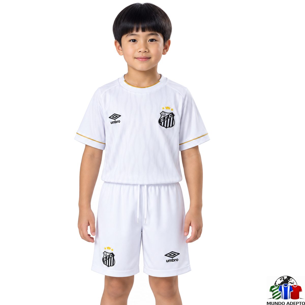 Camisola Conjunto Infantil Santos Principal - 26/27