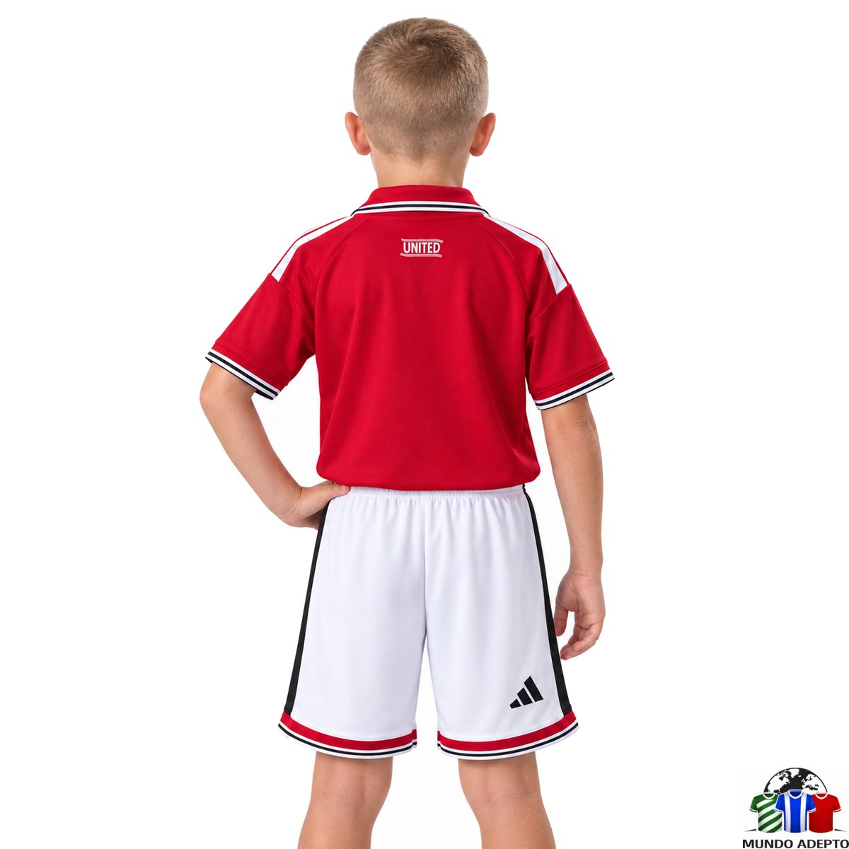 Camisola Conjunto Infantil Manchester United Principal - 26/27