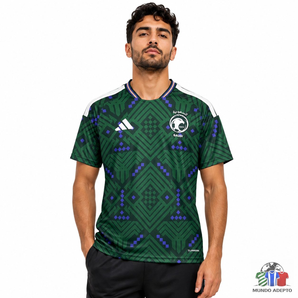 Camisola Camisola Arábia Saudita Principal - Mundial 2026