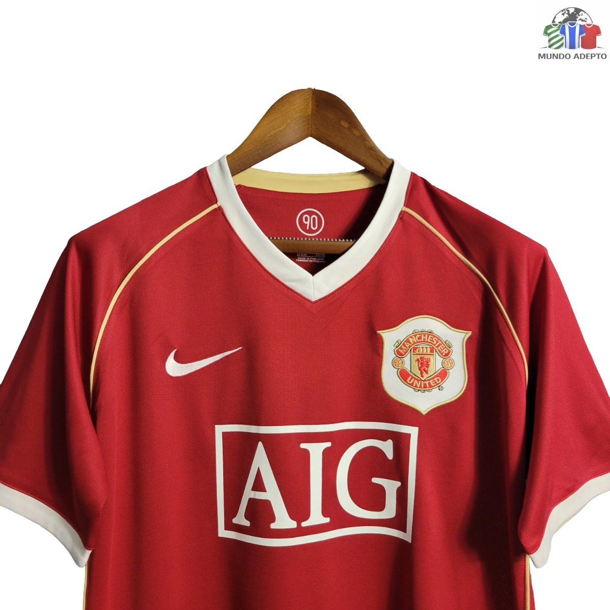 Camisola Manchester United Principal - 06/07 3