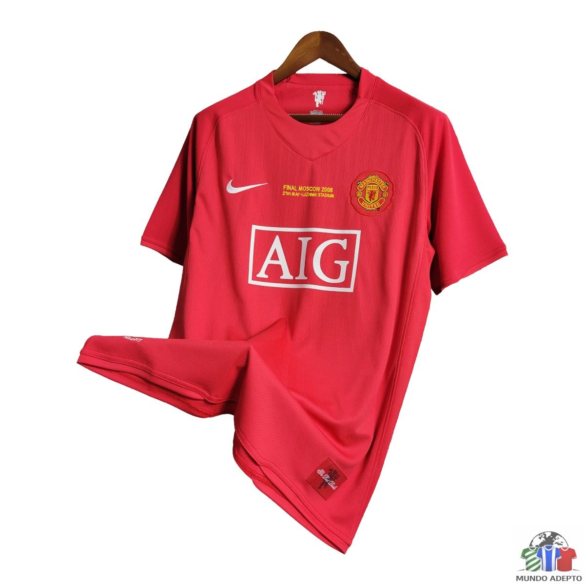 Camisola Manchester United Principal - 07/08 1