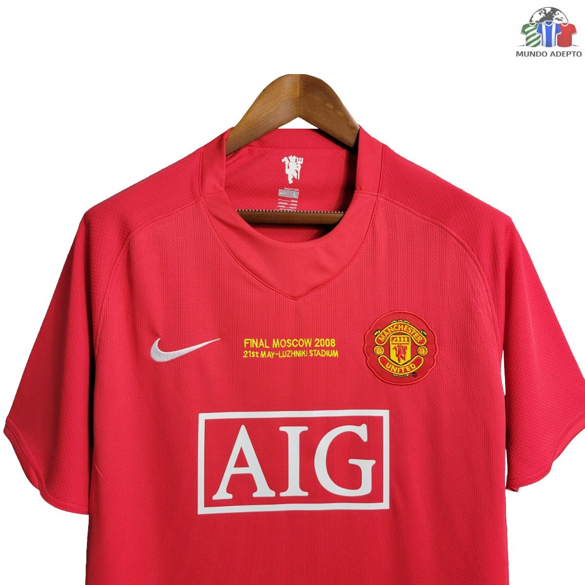 Camisola Manchester United Principal - 07/08 3
