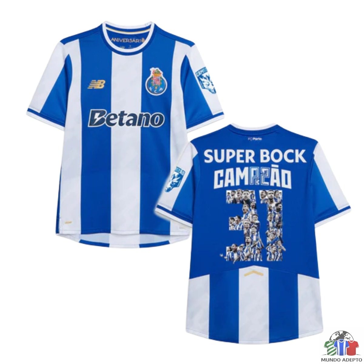 Camisola Porto Principal Campeão 31 - Edição Especial 25/26 1