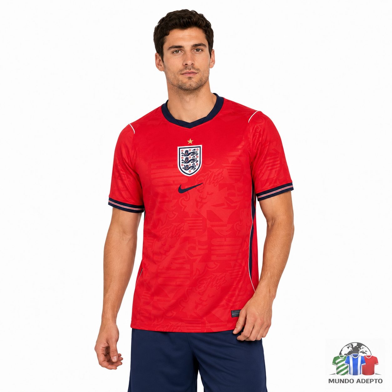 Camisola Camisola Inglaterra Alternativa - Mundial 2026