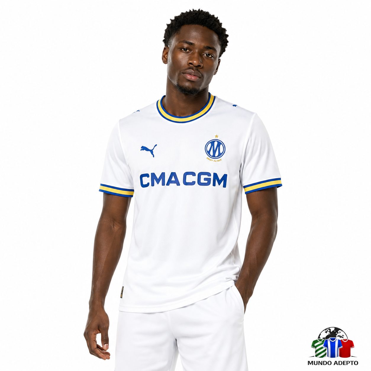 Camisola Camisola Olympique de Marseille Principal - 26/27