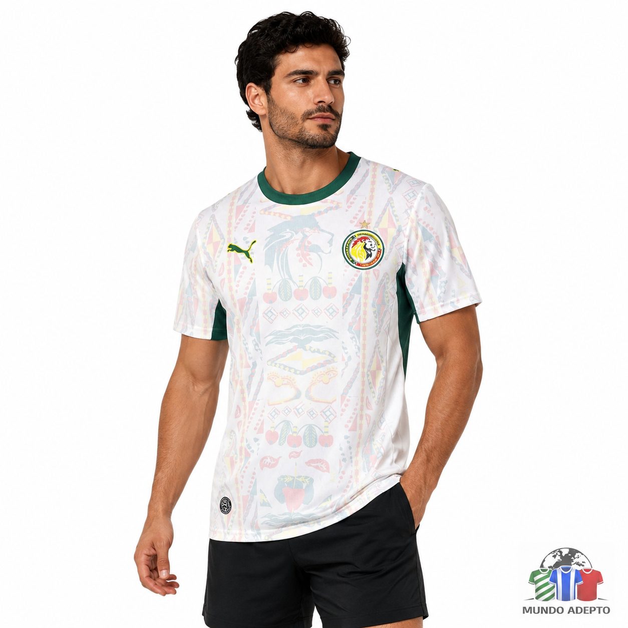 Camisola Camisola Senegal Principal - Mundial 2026