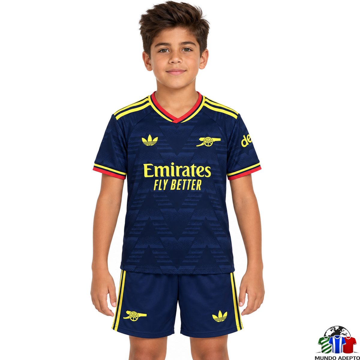 Camisola Conjunto Infantil Arsenal Alternativo - 26/27