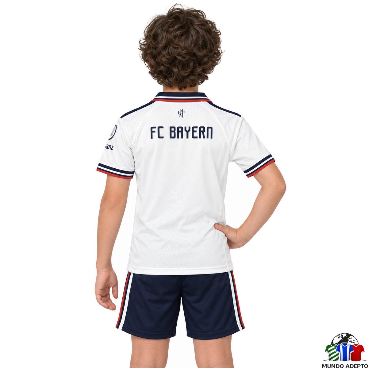 Camisola Conjunto Infantil FC Bayern Alternativo - 26/27