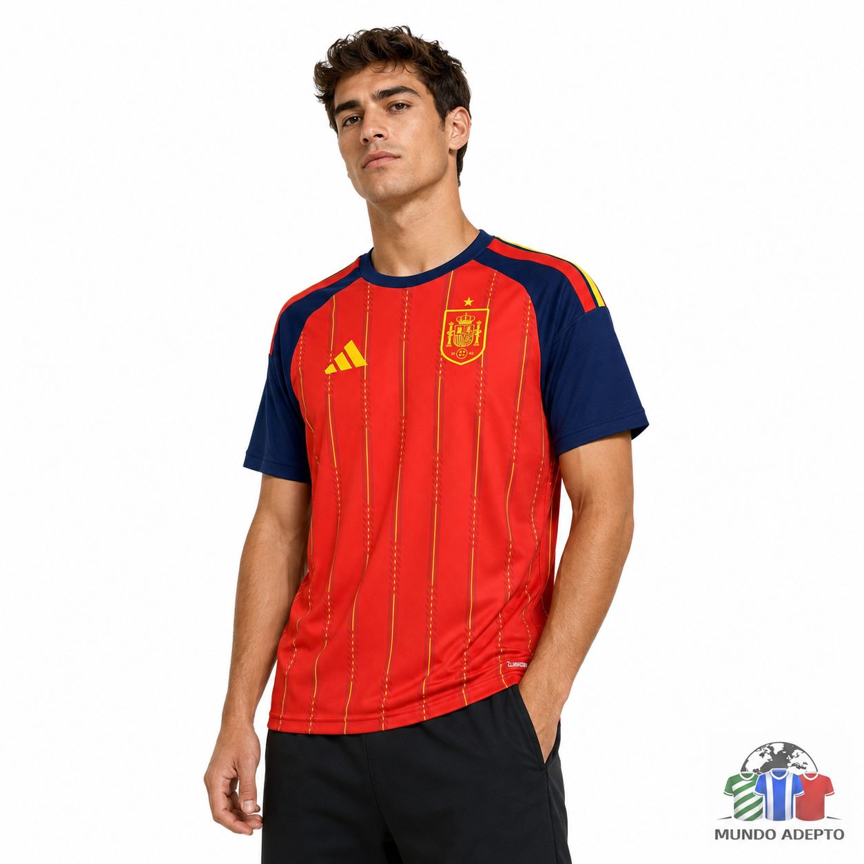 Camisola Camisola Espanha Principal - Mundial 2026