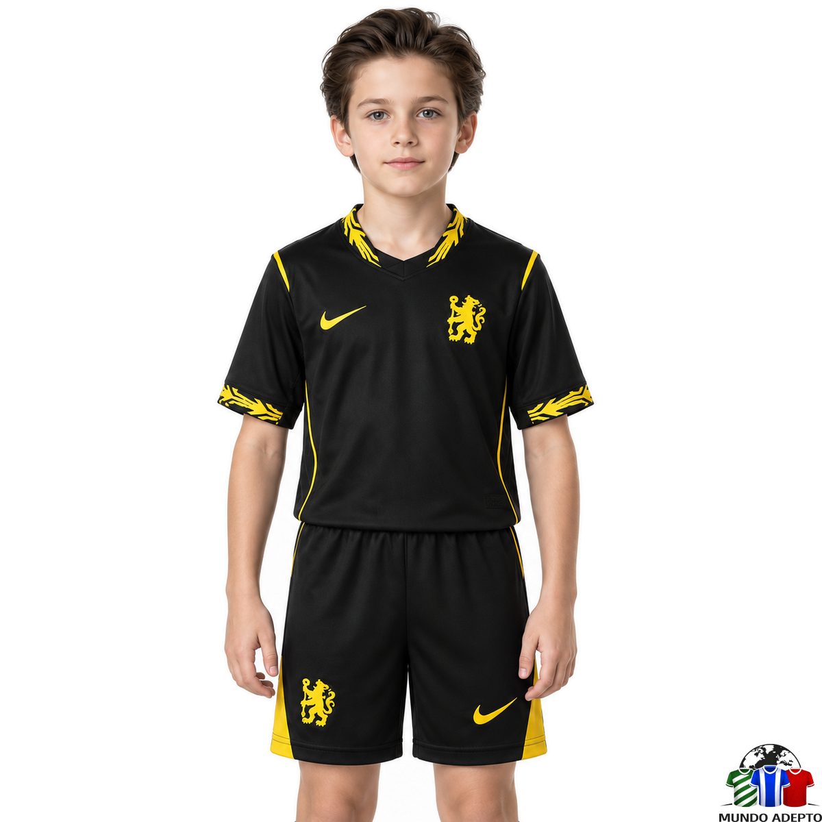 Camisola Conjunto Infantil Chelsea Alternativo - 26/27