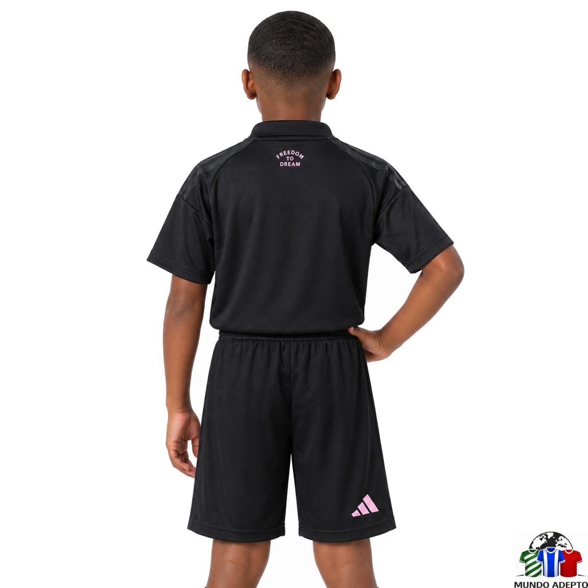 Camisola Conjunto Infantil Inter Miami Alternativo - 26/27