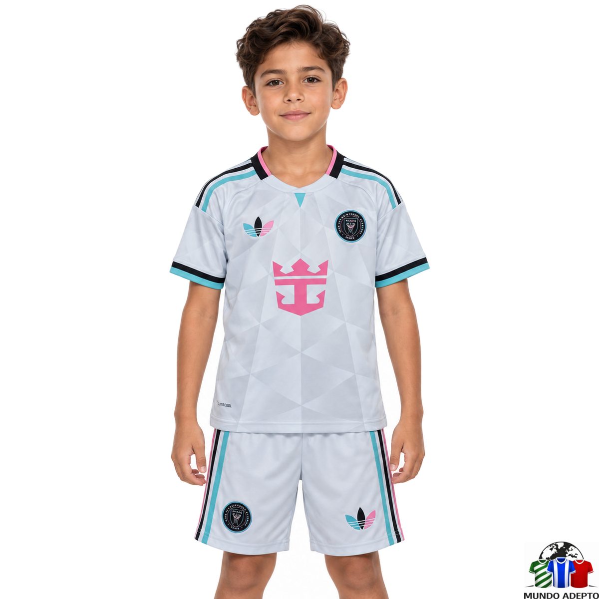 Camisola Conjunto Infantil Inter Miami Terceiro - 26/27