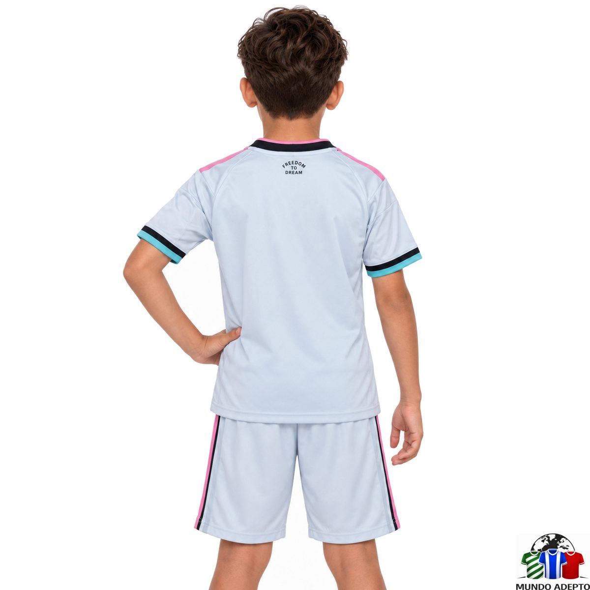 Camisola Conjunto Infantil Inter Miami Terceiro - 26/27