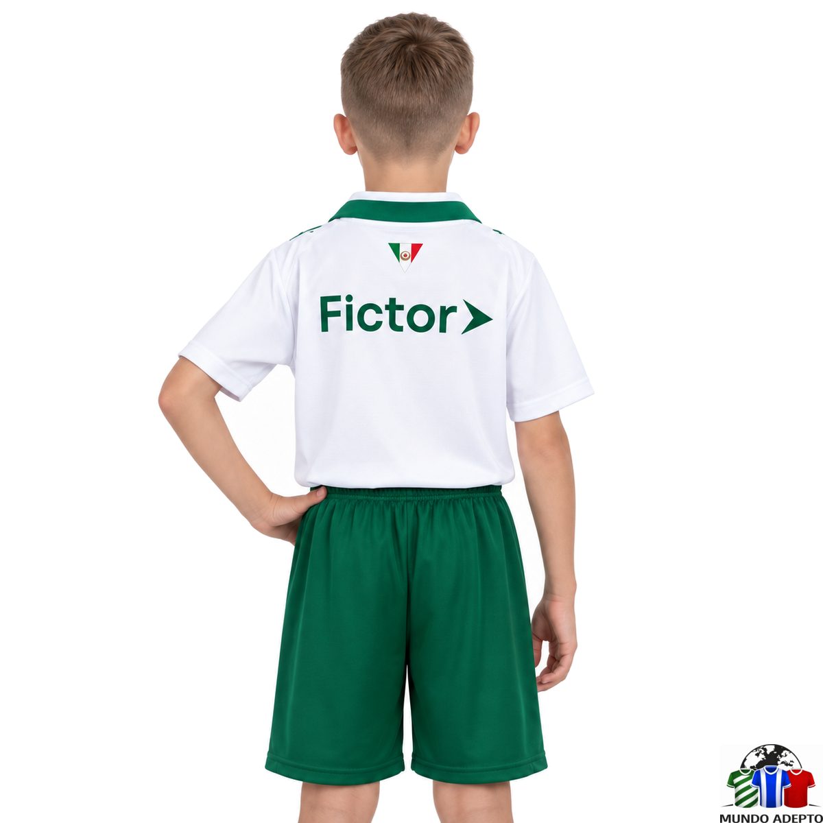 Camisola Conjunto Infantil Palmeiras Alternativo - 26/27