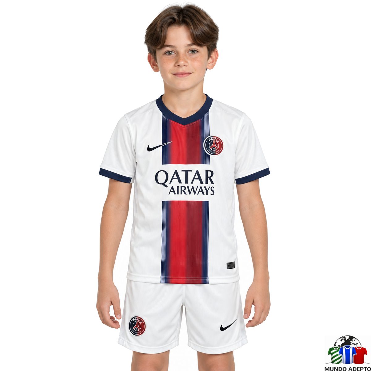 Camisola Conjunto Infantil Paris Saint-Germain Alternativa - 26/27