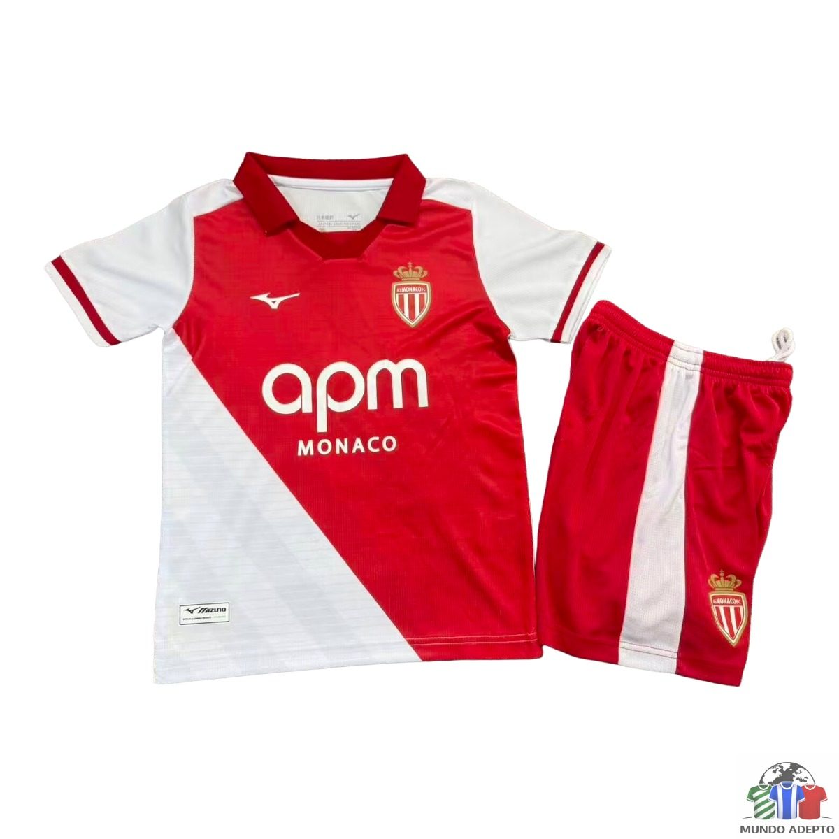 Conjunto Infantil AS Mônaco Principal - 26/27 3