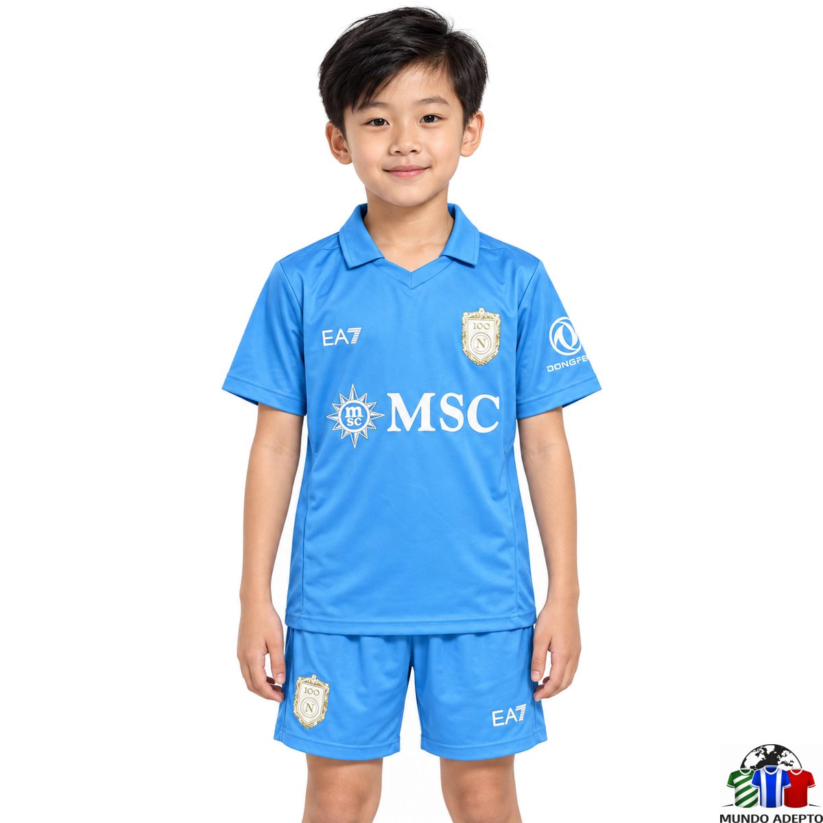 Camisola Conjunto Infantil Napoli Principal - 26/27