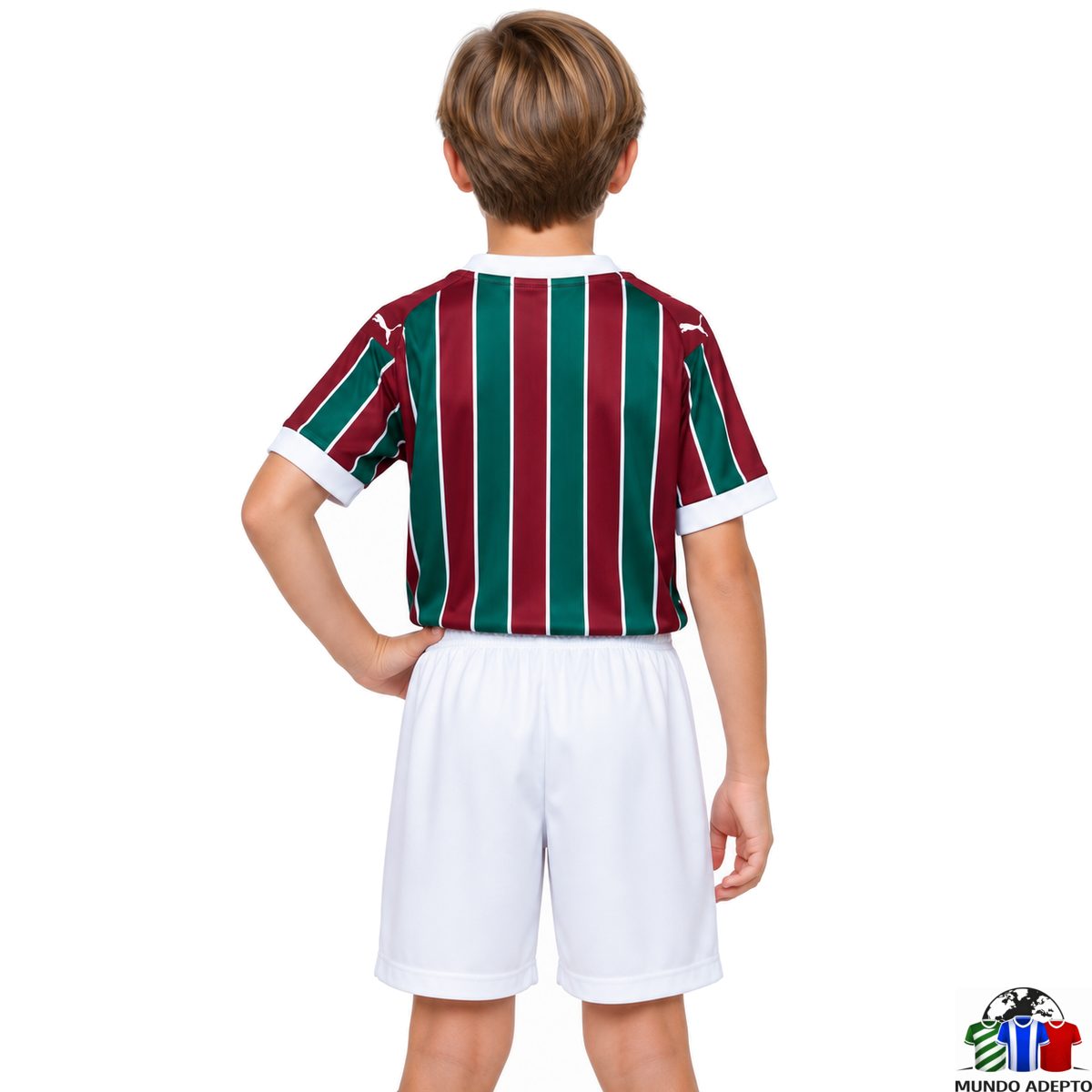 Camisola Conjunto Infantil Fluminense Principal - 26/27